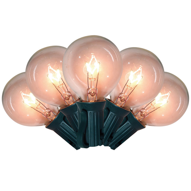 25 Lt G40 Patio Light, Clear