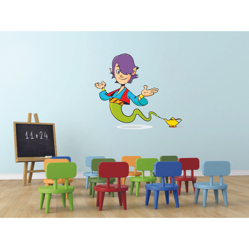 Adhésif décoratif "Human genie", H 10 po x l 10 po