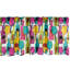 Ambesonne Wine Valance Pack of 2 Colourful Bottles and Glasses Multicolor-100713395