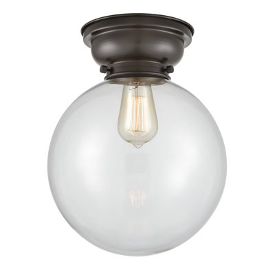 Chippewa Glass Flush Mount