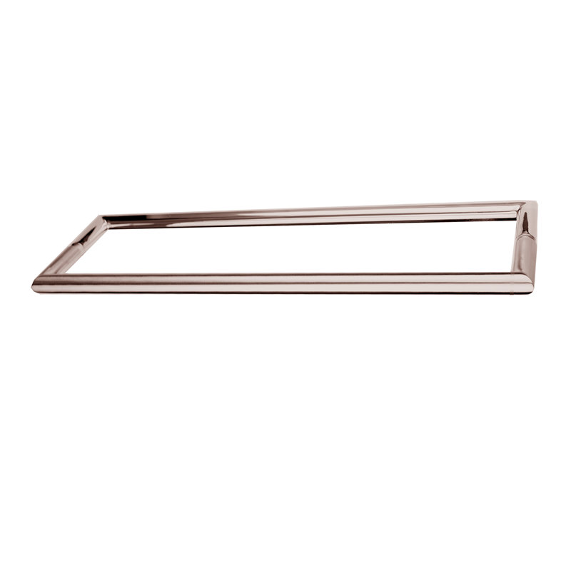 Stainless Steel Door Closes, Satin Black, .98" H x 12.8" W x 1.97" D