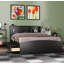 Monira Bed Frame With Storage & Headboard New Design-210759643-210759648