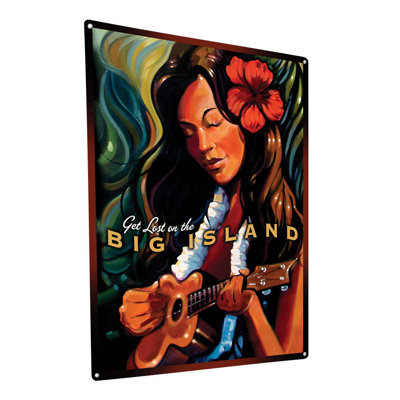 On Metal Print
