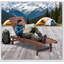 Chaise longue d'extérieur en bois avec table coulissante et positions inclinables réglables pour la détente au bord de la piscine