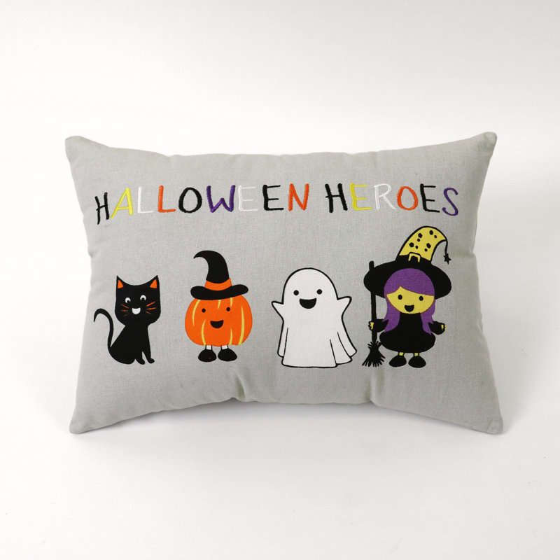 Halloween Heroes Halloween Feathers Rectangular Lumbar