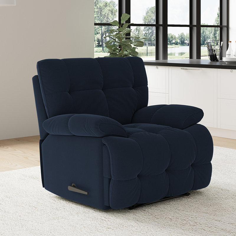 Galiana Upholstered Armchair, Blue