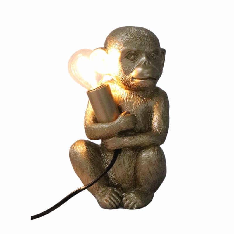 Avelynn Resin Novelty Lamp, Gold Resin