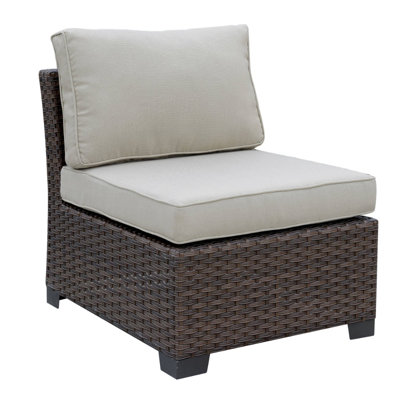Outdoor Armless Lounge Chair