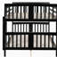 Lit superposé avec échelle, mobilier de chambre à coucher, chambre d'amis -121070224