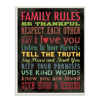 " Family Rules "