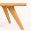 Table basse carrée en bois de chêne massif Petra-422051370