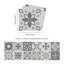 Marjorelle Moroccan Wall Tile Sticker Set 15cm x 15cm PVC-368712087