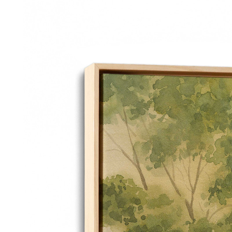 «Rivanna Shore I» par Grace Popp, reproduction d'art sur toile, H 48 po x l 32 po, Tanné