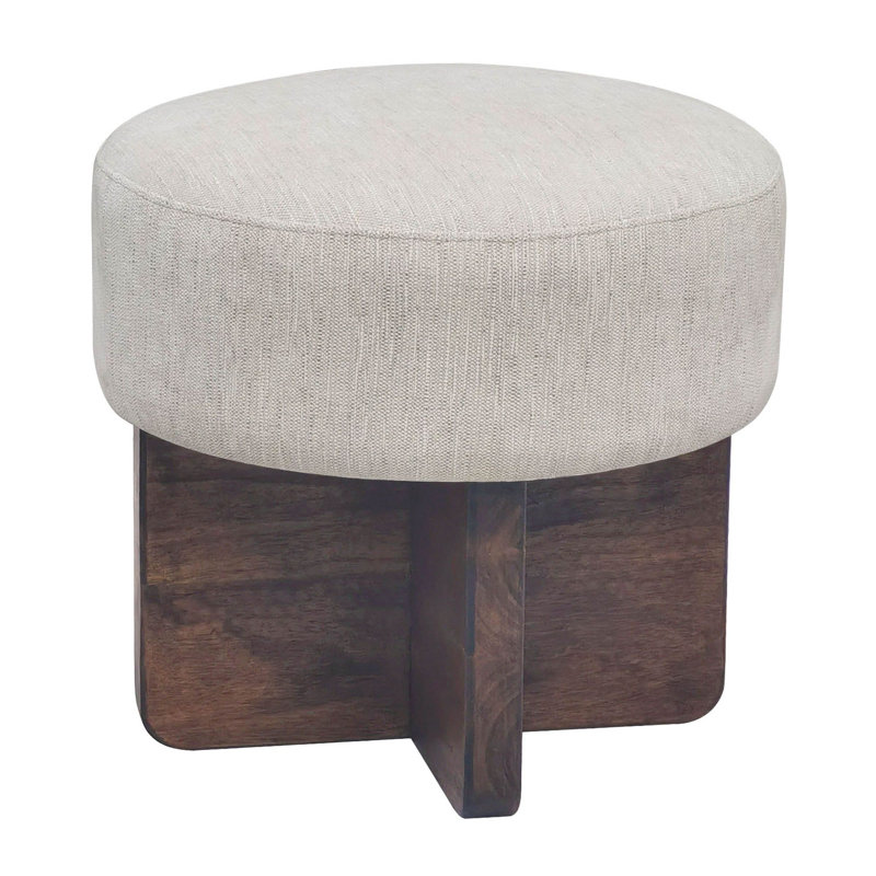Gal Solid Wood Accent Stool