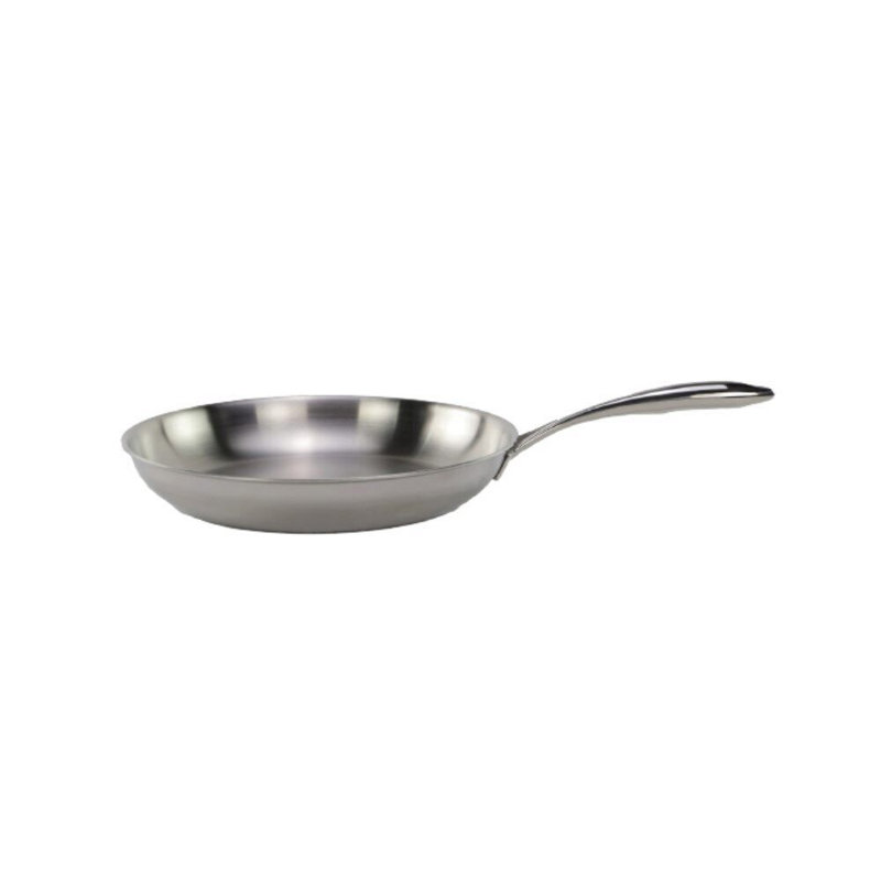 Poêle à frire antiadhésive 1 pièce en acier inoxydable Tuxton Tuxton, 2" H x 12" W