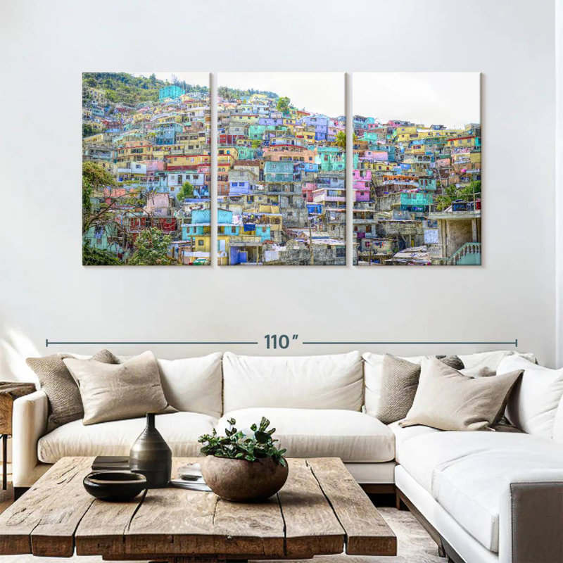 Senne Port-Au-Prince, H 45 po x l 92 po