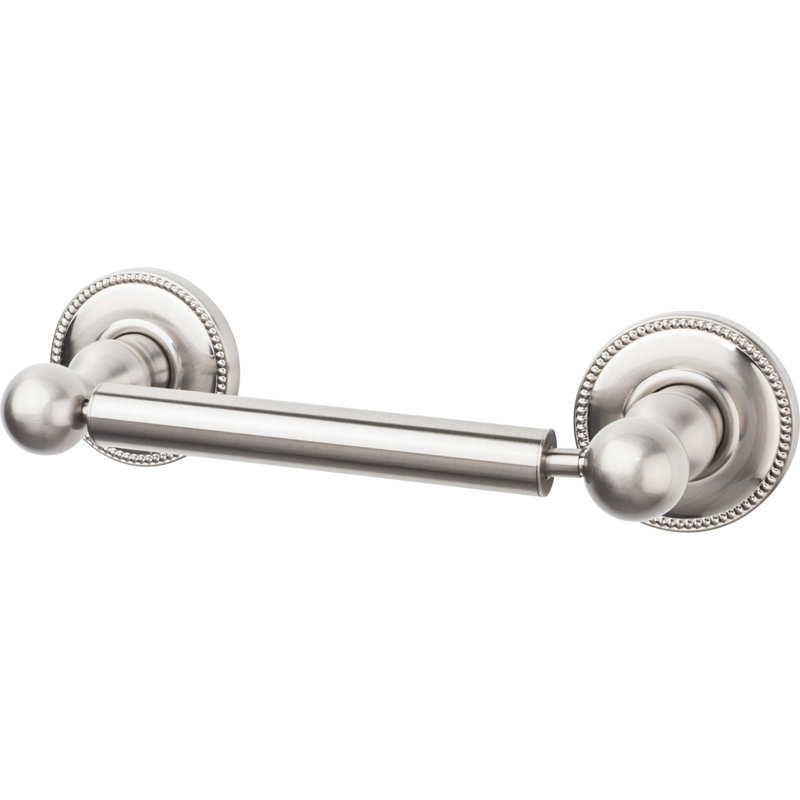Edwardian Bath  Wall Mounted Toilet Paper Holder, Brushed Satin Nickel