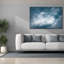 Art mural sur toile Winston Porter «Hedgerow 2 Clouds» par Julia Purinton-1419512836