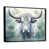 Black Floater Framed