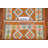 Geometric Kilim Reversible Wool Runner Rug 3x7