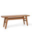 Banc en noyer massif Kai-785669068