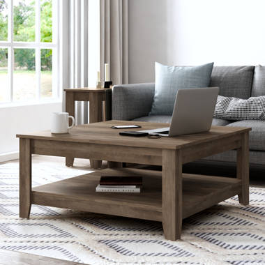 Foxtrot Coffee Table With Shelf