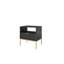 Bernhardine 54 cm W Steel Bedside Table-1443747617-1443747630
