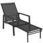 Outsunny Sun Loungers Retractable Footrest 5-Position-903360724