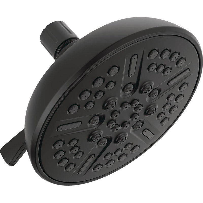 Standard Adjustable Shower Head, Matte Black