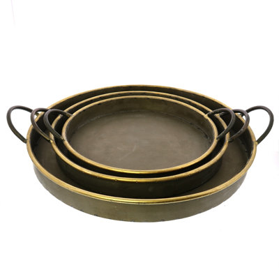 Conard Metal Tray - Set of 3