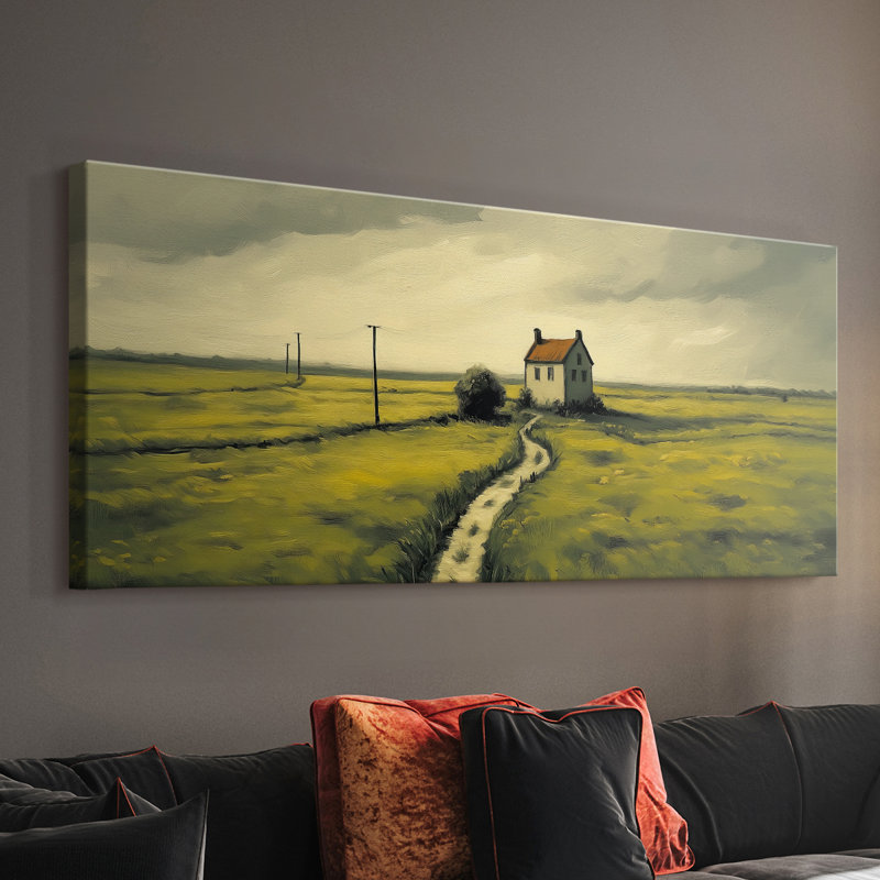 Série paysage - ICA - Toile tendue avec châssis - Prêt à accrocher, H 12 po x l 30 po