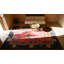 Hand Knotted Wool Floral Area Rug in Pink