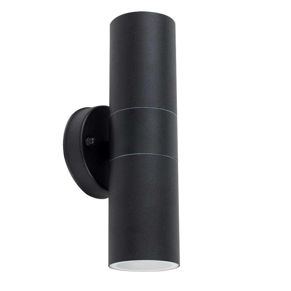 Schrager Matt Black 4 - Bulb Outdoor Armed Sconce