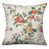 Motif floral rouge