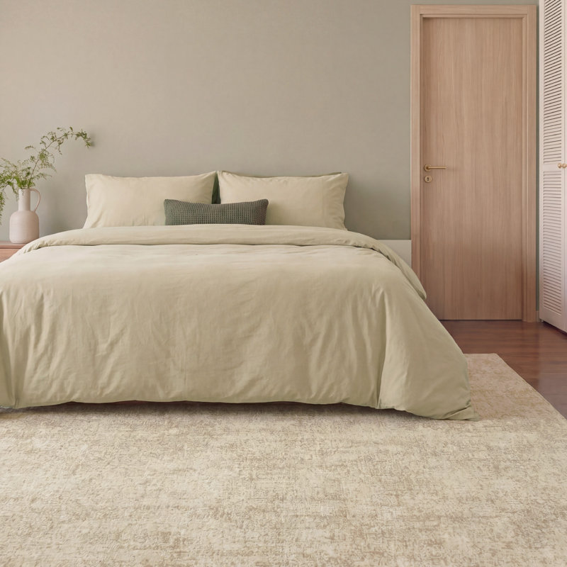 Pixel Washable Rug, Rectangle 6' x 9'