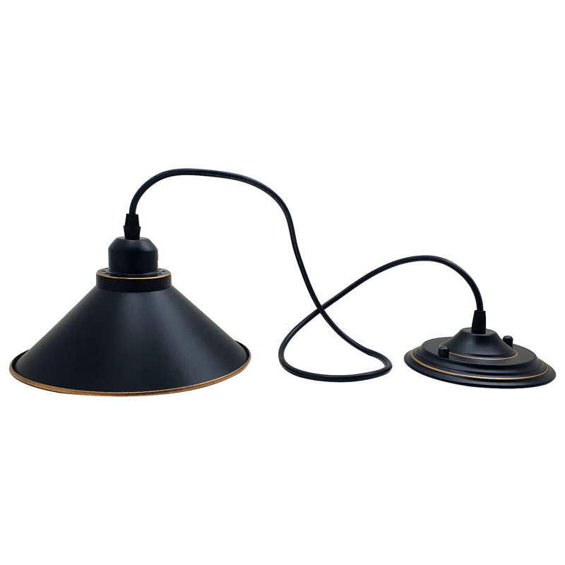 Mcbeth 1 - Light Black Dome Pendant