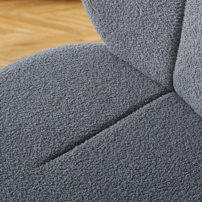 Chaise d'appoint Rheaume, Gris