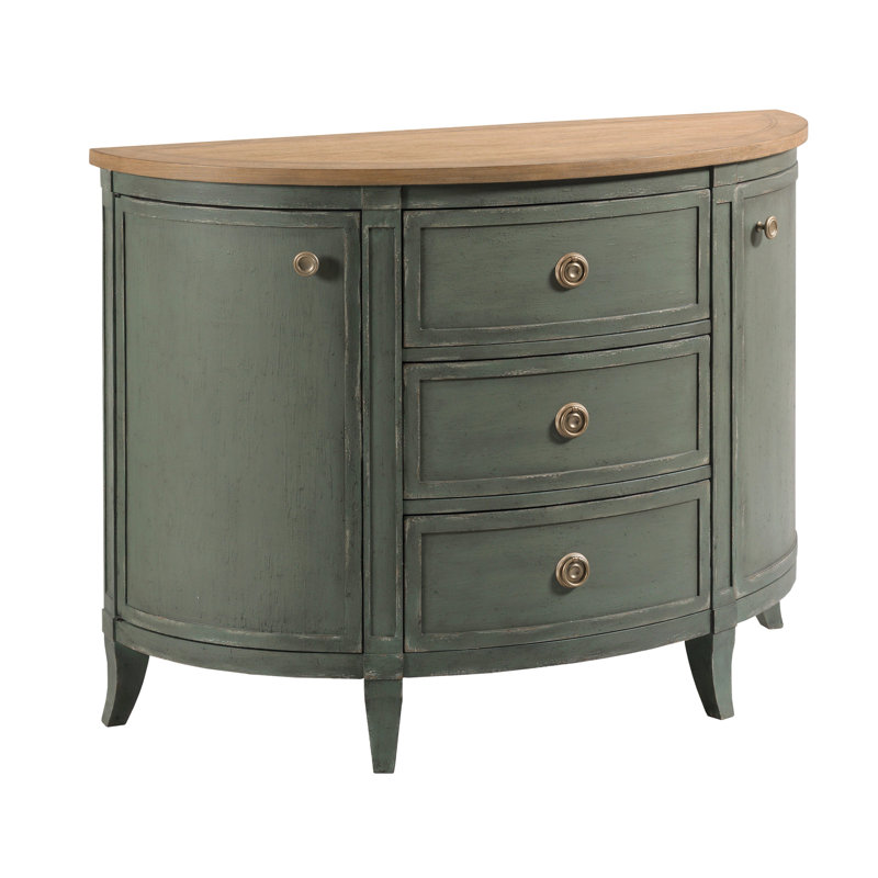 Garwood DEMILUNE CHEST, Green