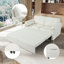  Canapé-lit convertible en chenille, canapé-lit escamotable 3-en-1 avec coussins épais et poche de rangement latérale, canapé grand pour le salon-578139145