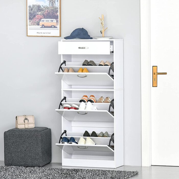 Ebern Designs 18 Pair Shoe Storage Cabinet & Reviews | Wayfair.co.uk