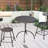 Round Metal Outdoor Coffee Table , in. W in. D-1116148718