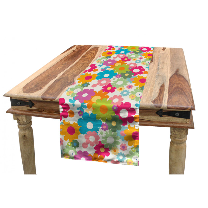 Floral Table Runner, 72" x 16"