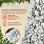 Décoration pour arbre de Noël à aiguilles rigides mélangées avec support, non pré-éclairée et pré-éclairée, 7 tailles disponibles-827033349
