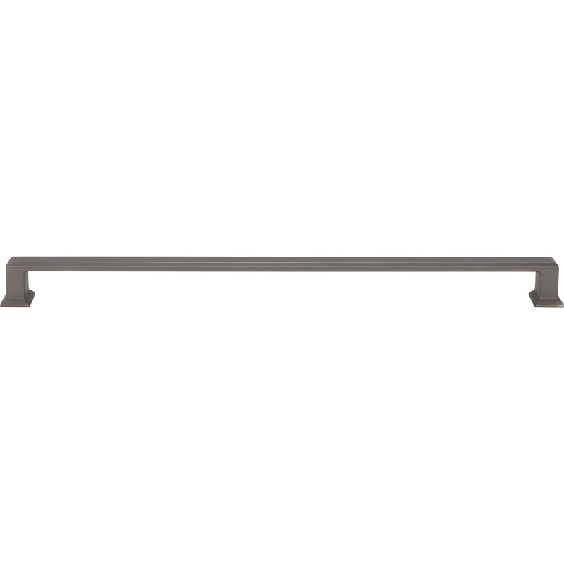 Sweetbriar Lane 12" Brushed Nickel Transitional Bar Pull