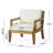 Briarmeade Acacia Outdoor Lounge Chair