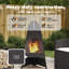 Modern Outdoor Fire Pit-668088737