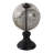 Classic Desk Globe on Stand with World Map Design - Home Decor Decorations for Living Room and Coffee Table - 7", Green & Black