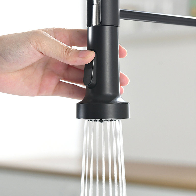 Touchless Kitchen Faucet,Hands Free Automatic Smart Kitchen Faucet, Black/Silver