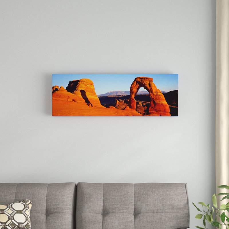 «Delicate Arch, Arches National Park, Utah», reproduction de photo sur toile, H 12 po x l 36 po x P 1,5 po