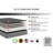 10" Smooth Top Foam Lux Firm Mattress-957132239